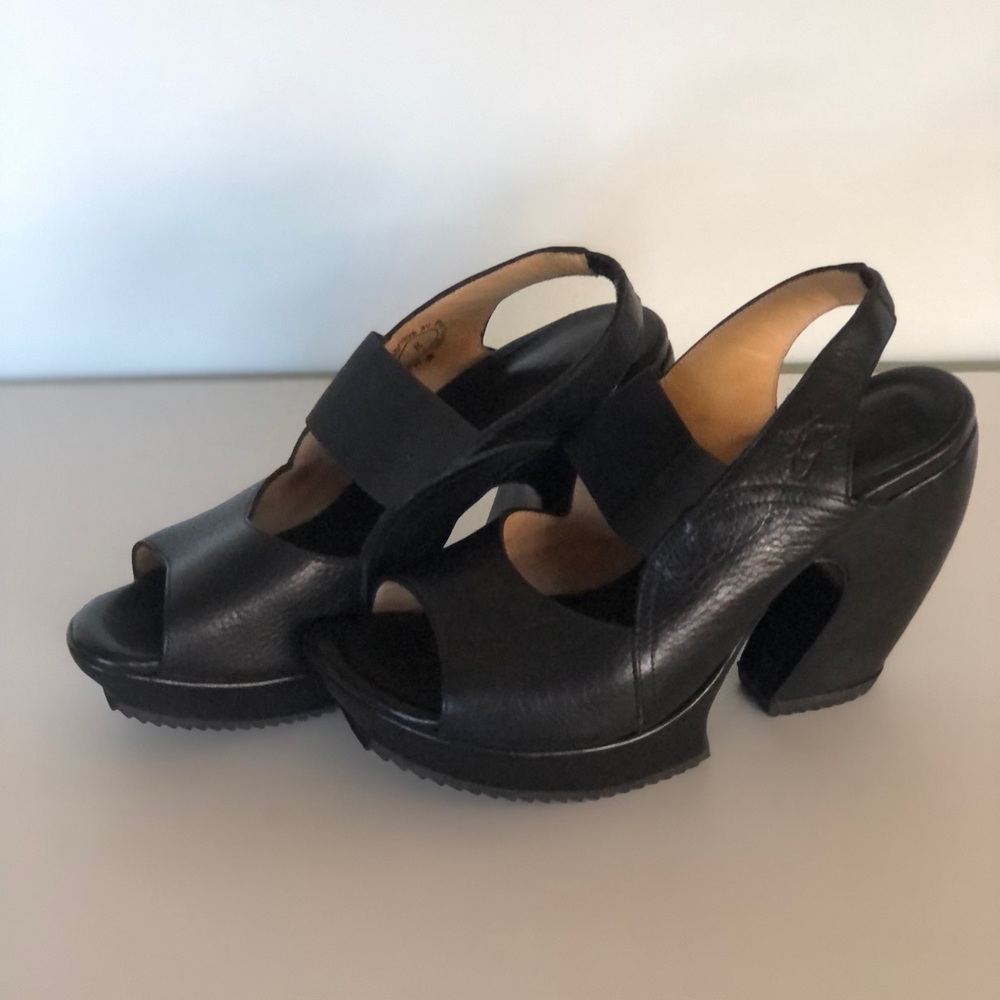 John Fluevog Prepare III Spur platform shoes